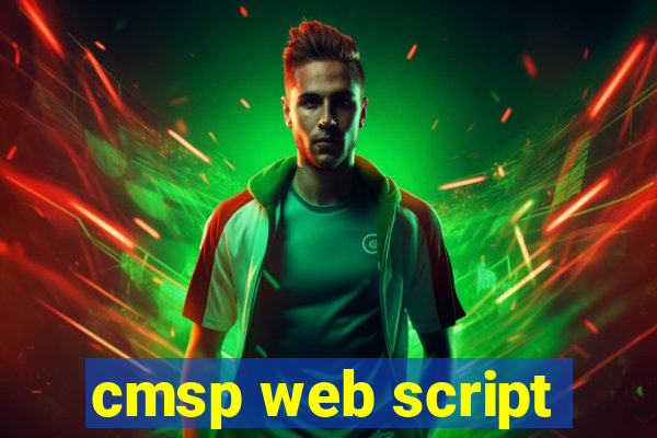 cmsp web script